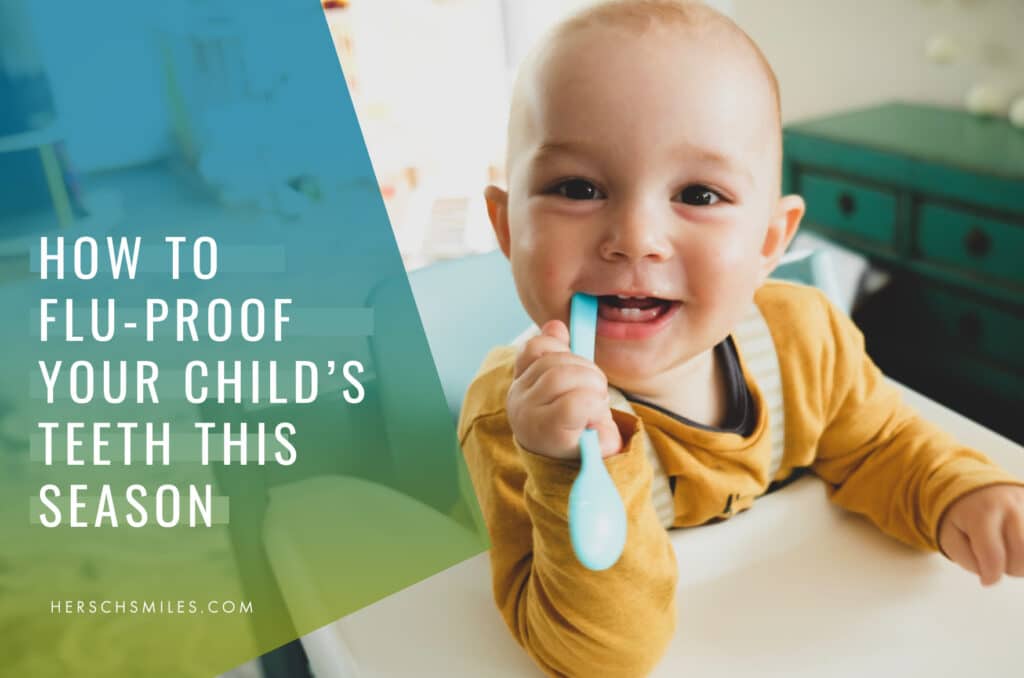 How to flu poof your childs teeth