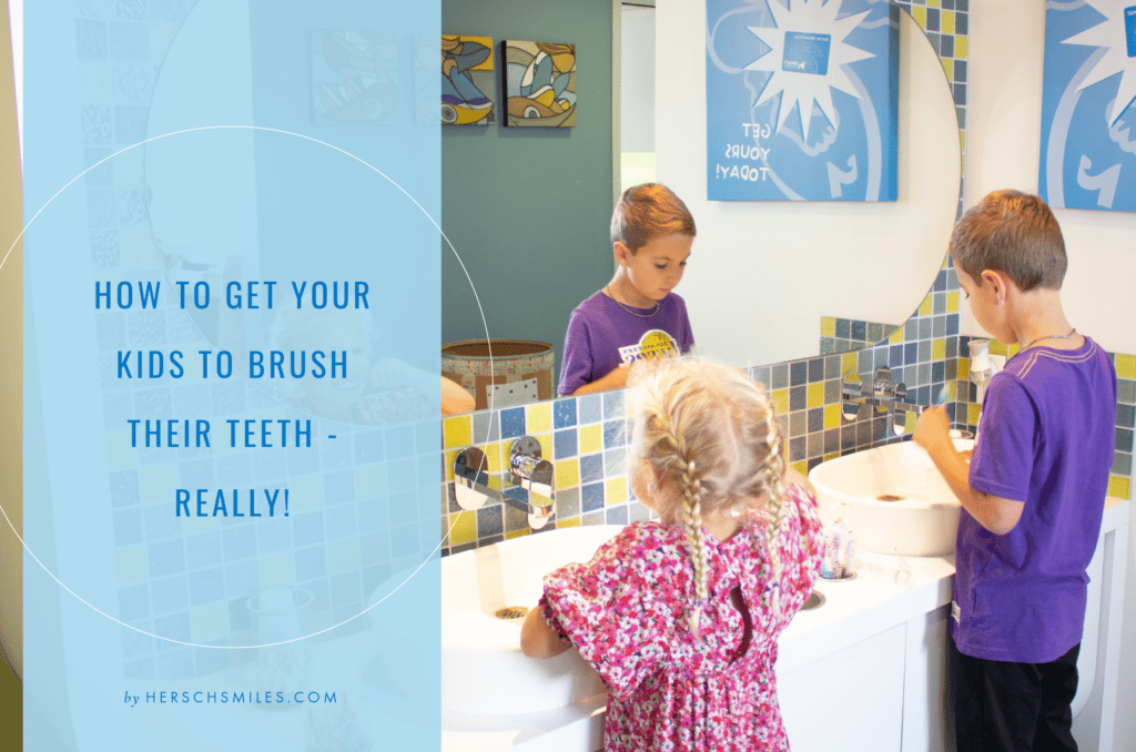 Children at sink
